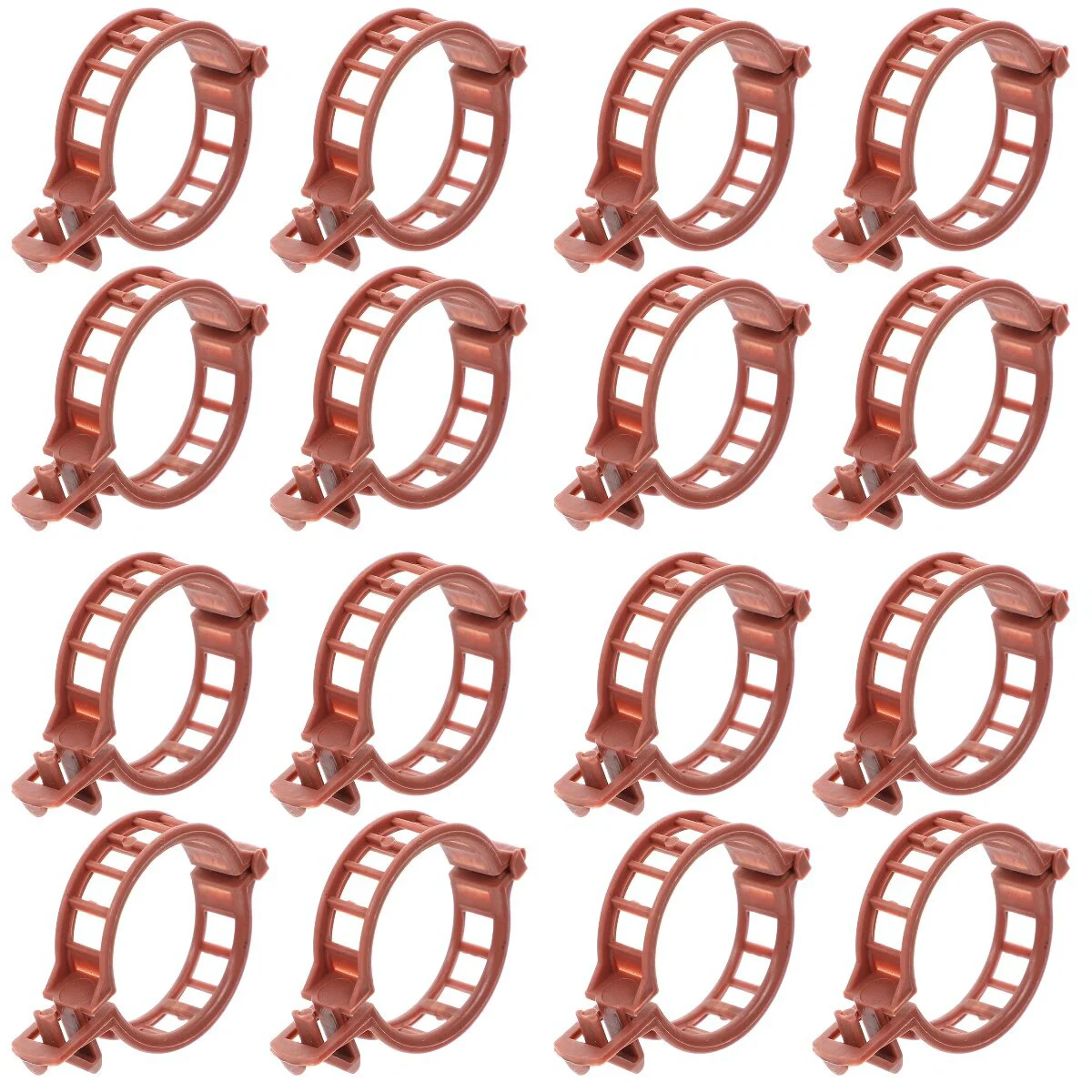 

400 Pcs Climbing Vine Plastic Clips Supports Tomato Fixing Greenhouse Stem Flower
