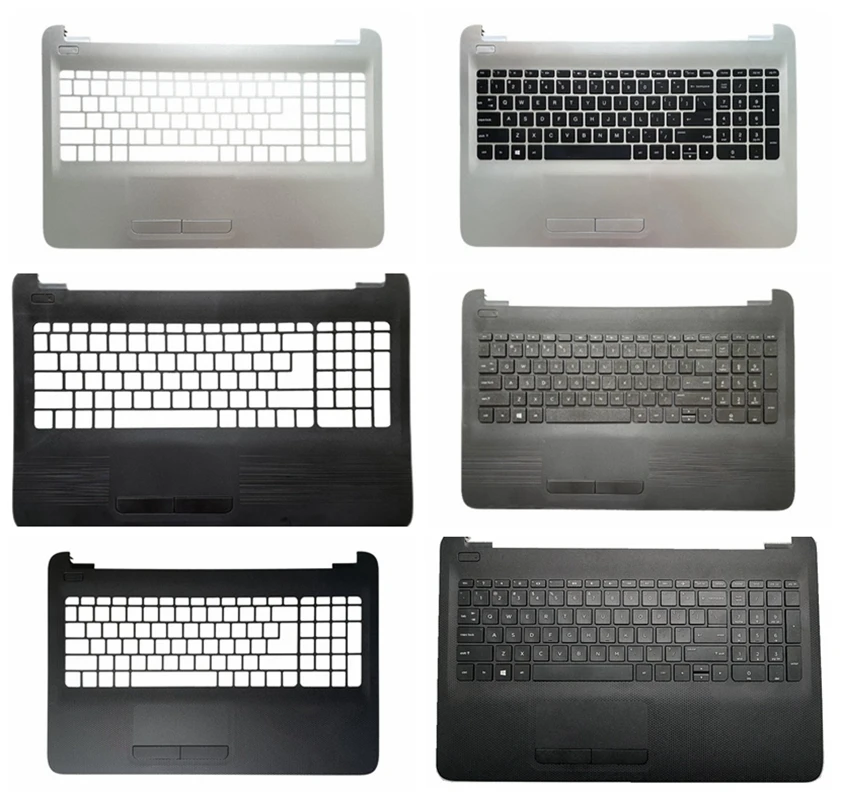 

New For HP 15-AC 15-AY AF BA 250 255 G4 256 G4 250 G5 255 256 G5 TPN-C125 ​TPN-C126 Palmrest Top Case US Keyboard With Touhcpad