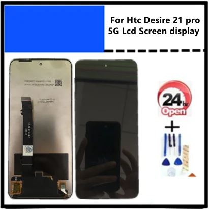 Оригинальный ЖК-дисплей для Htc Desire 21 pro 5G сенсорный стеклянный дигитайзер в сборе
