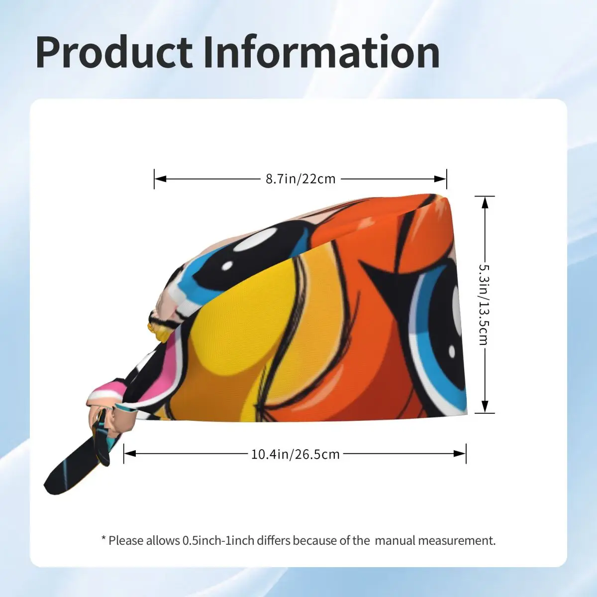 Забавная рабочая шапка Y2k в стиле аниме Powerpuff милые шапки для девочек