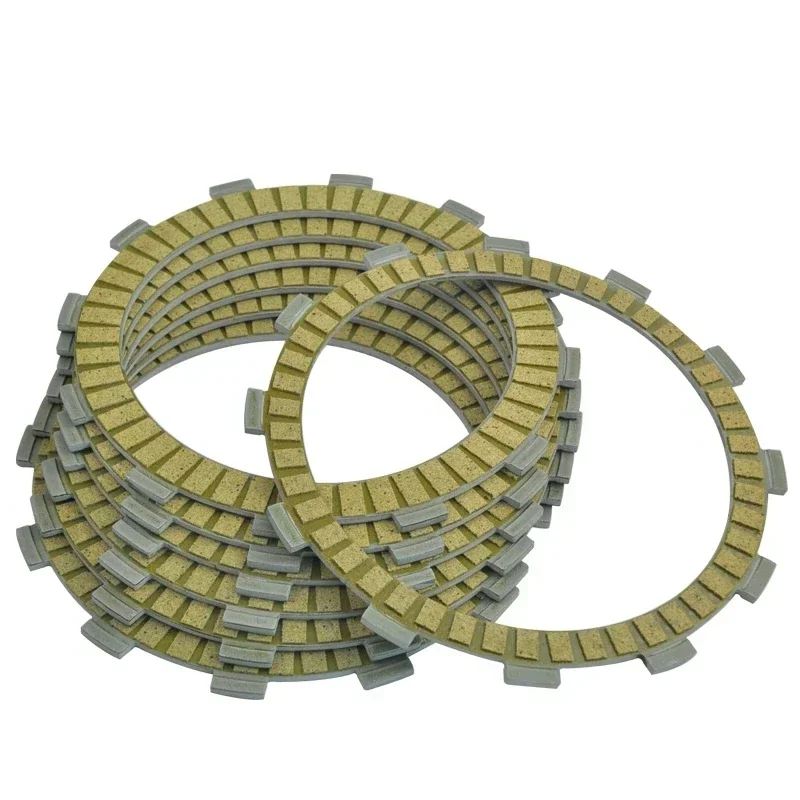 

7 шт. фрикционные диски сцепления мотоцикла для Suzuki SFV650 Gladius 09-16 SFA650A 09-17 SV650 16-19 SV650A 2024