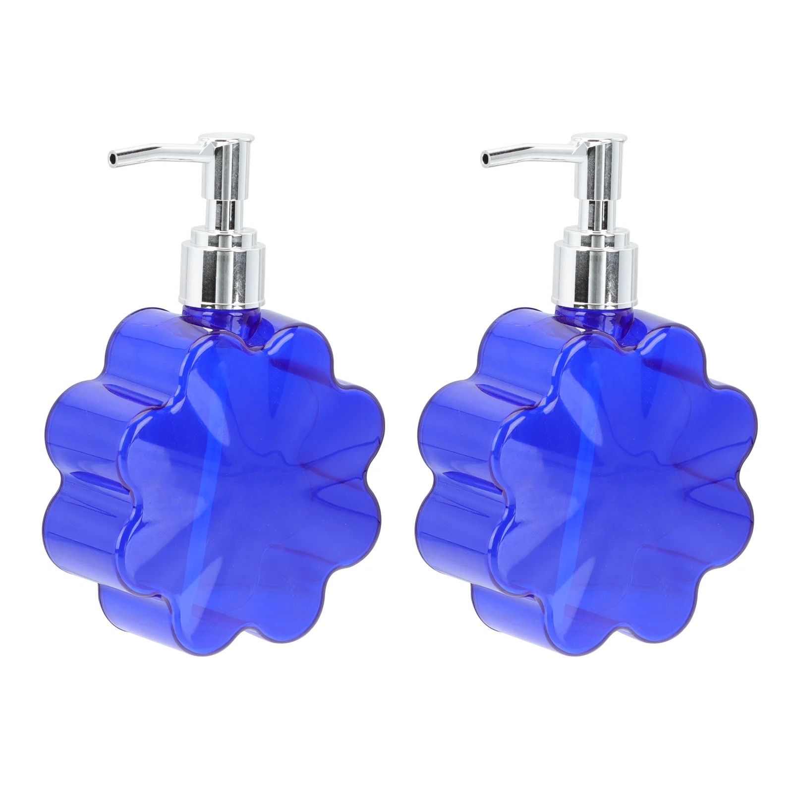 

Bottle Pump Dispenser Soap Plastic Liquid Bottles Empty Shampoo Lotion Hand Refillable Flower Foaming Container Clear Maker