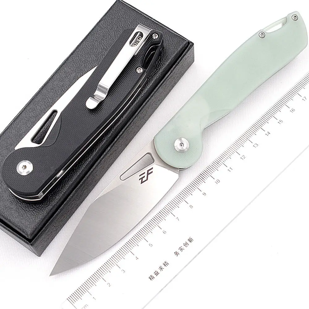 Eafengrow глубокая переноска JadeBird D2 стальной шарикоподшипник складной G10 Кемпинг Охота кухня выживание на природе EDC инструмент универсальный нож