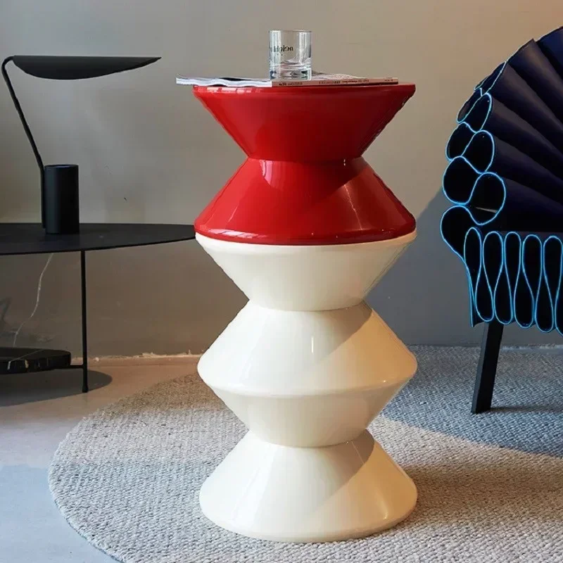 Скандинавская маленькая табуретка для смены обуви домашняя искусственная