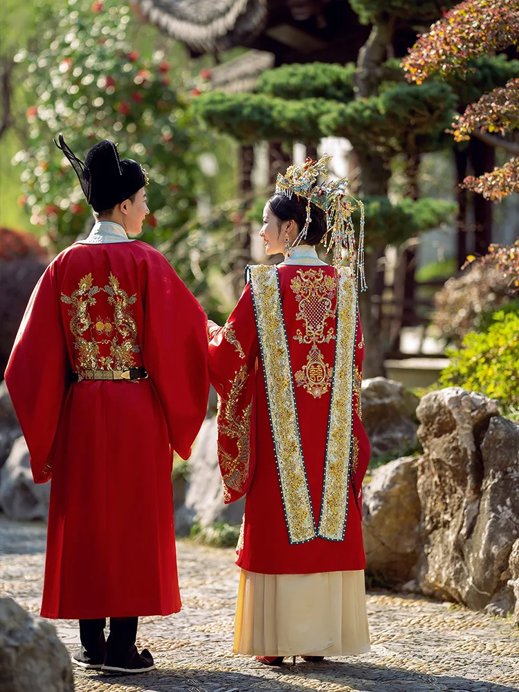 Ming Han Одежда Свадебная одежда 2024 Новое китайское платье невесты Тяжелая