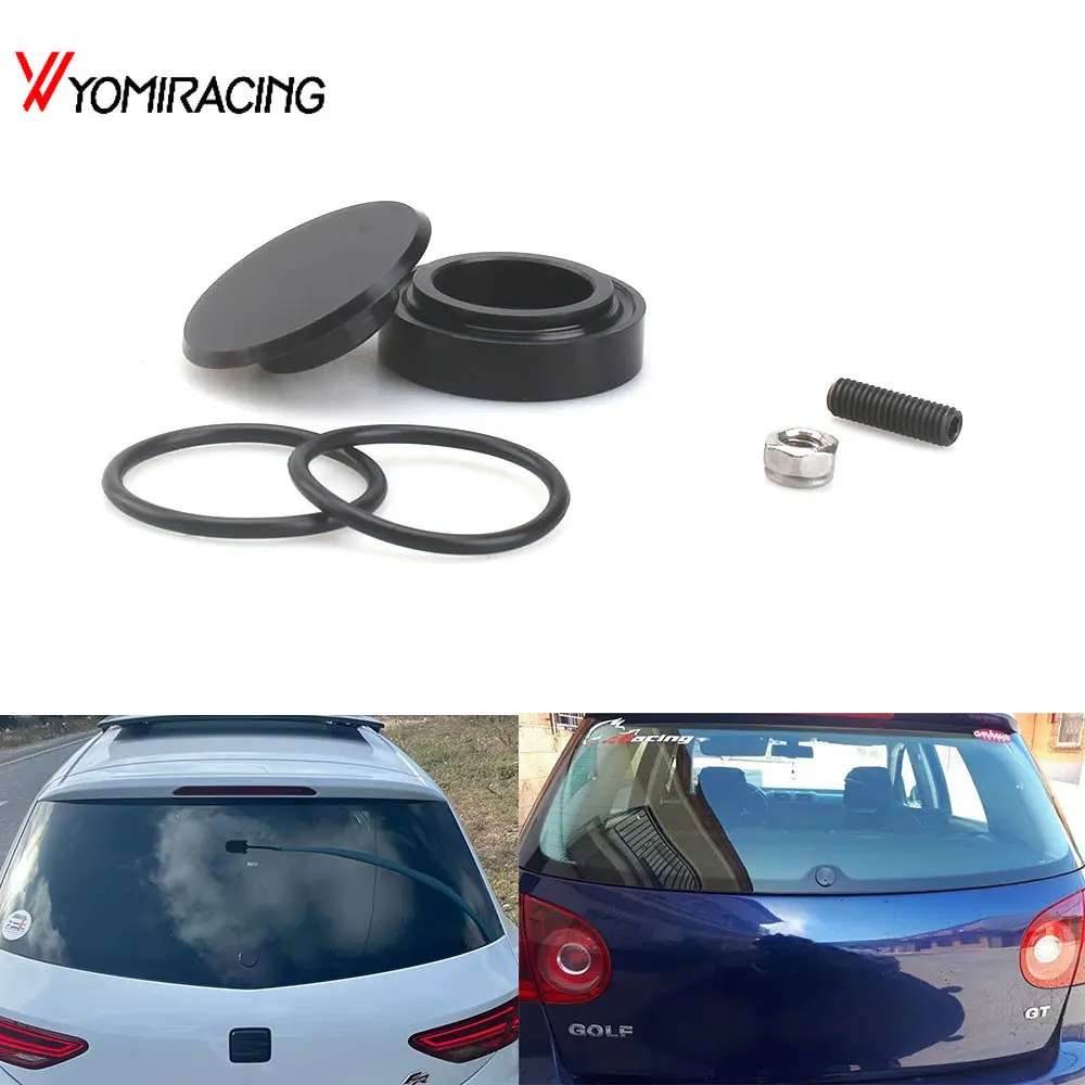 

1 Set Aluminum Car Rear Wiper Delete Kit Plug Cap for Honda Universal Car Accessories O-ring