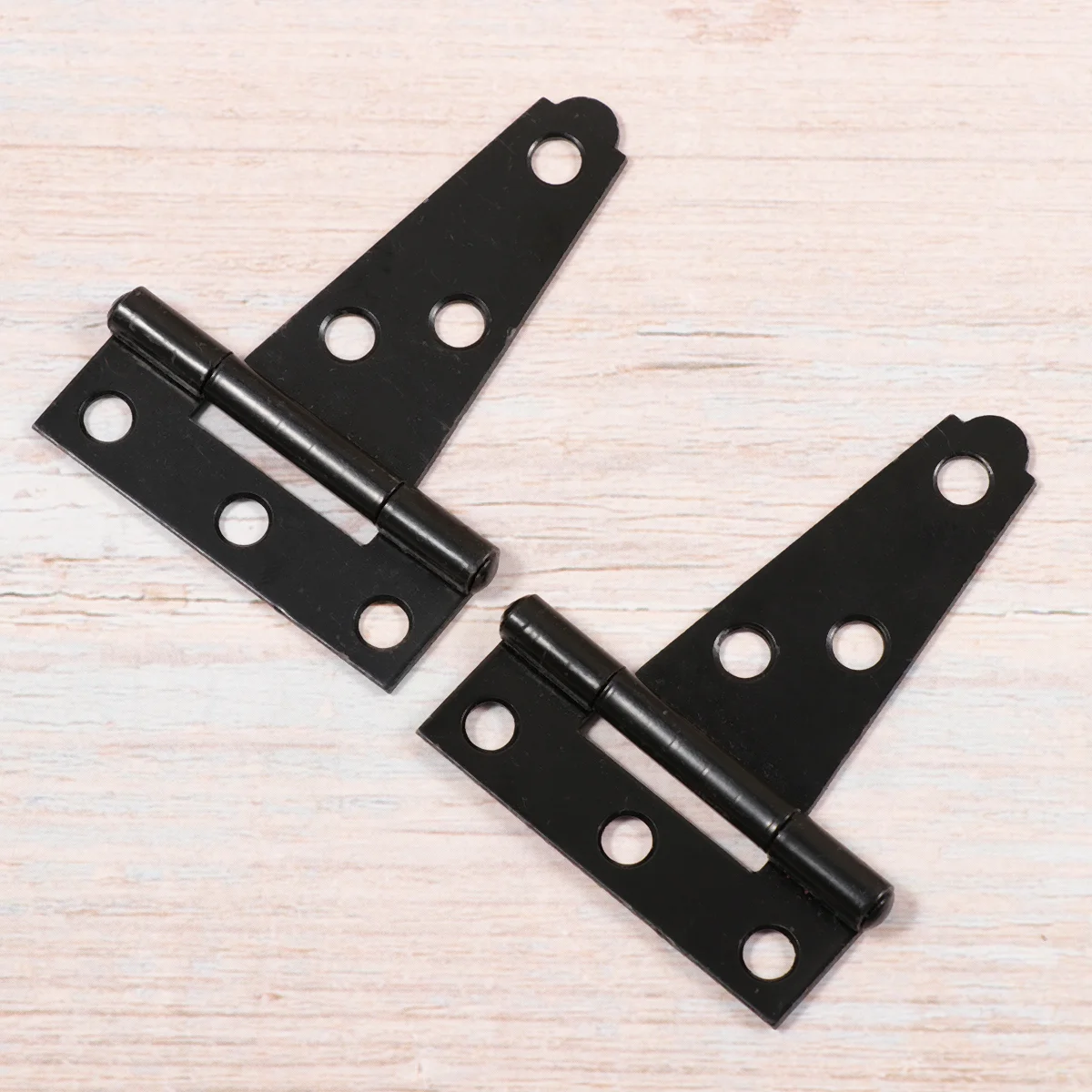 

Hinges Door Hinge Gate T Heavy Duty Barn Shape Black Decorative Tee Wooden Shed Strap Furniture Metal Rustic Iron Rustproof