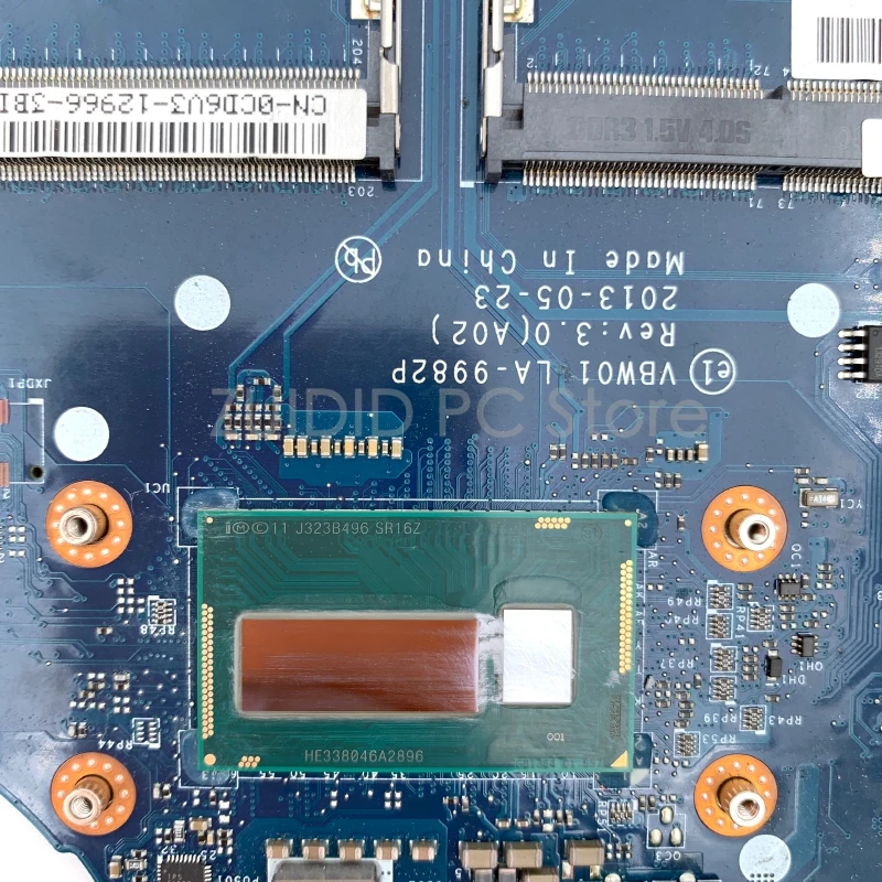 ZUIDID Высокое качество для Dell Inspiron 3537 5537 Материнская плата ноутбука VBW01 LA-9982P