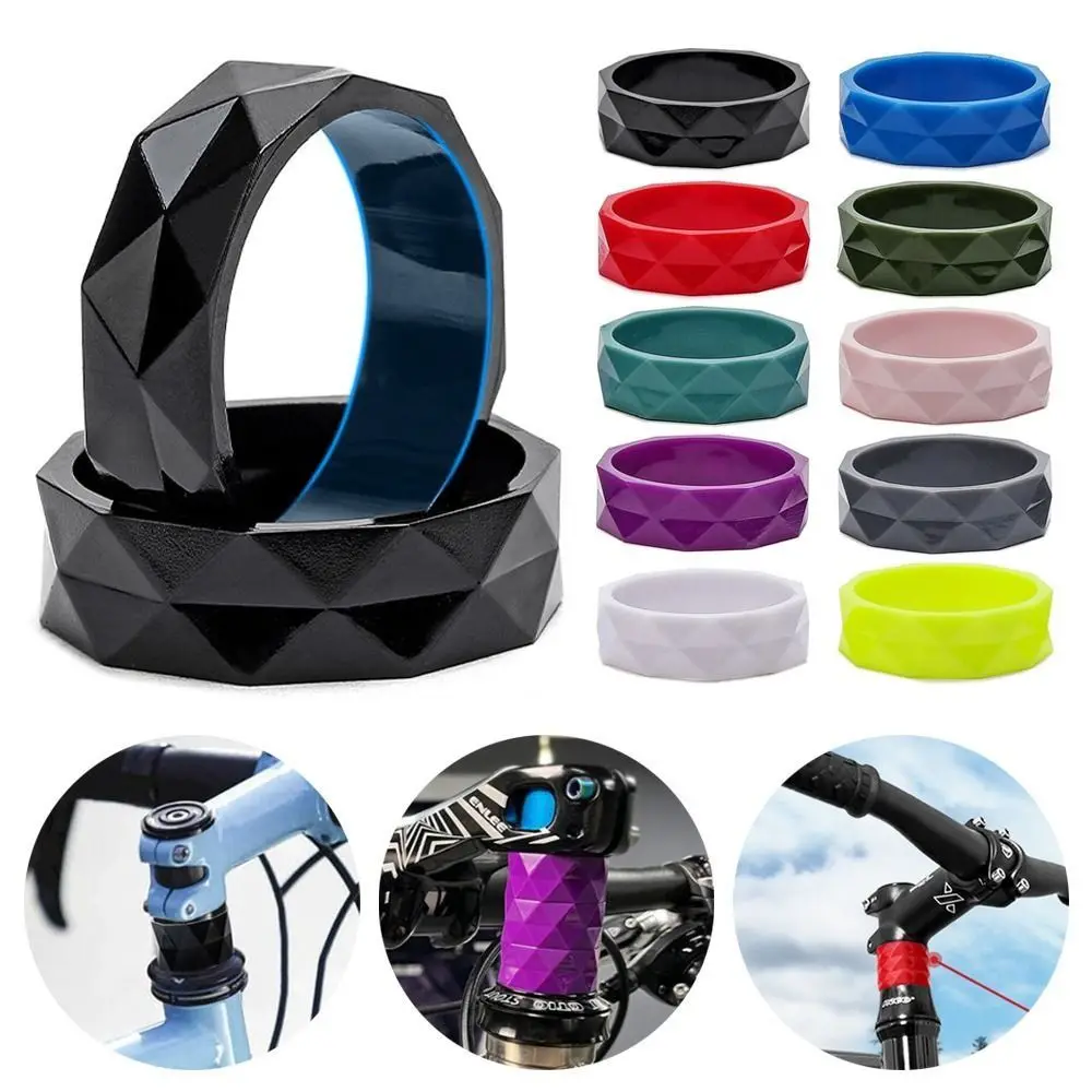 

Resin MTB Bicycle Parts Mountain Road Bike Stem Spacers Spacer Ring Front Fork Washers Bicycle Headset Accessories