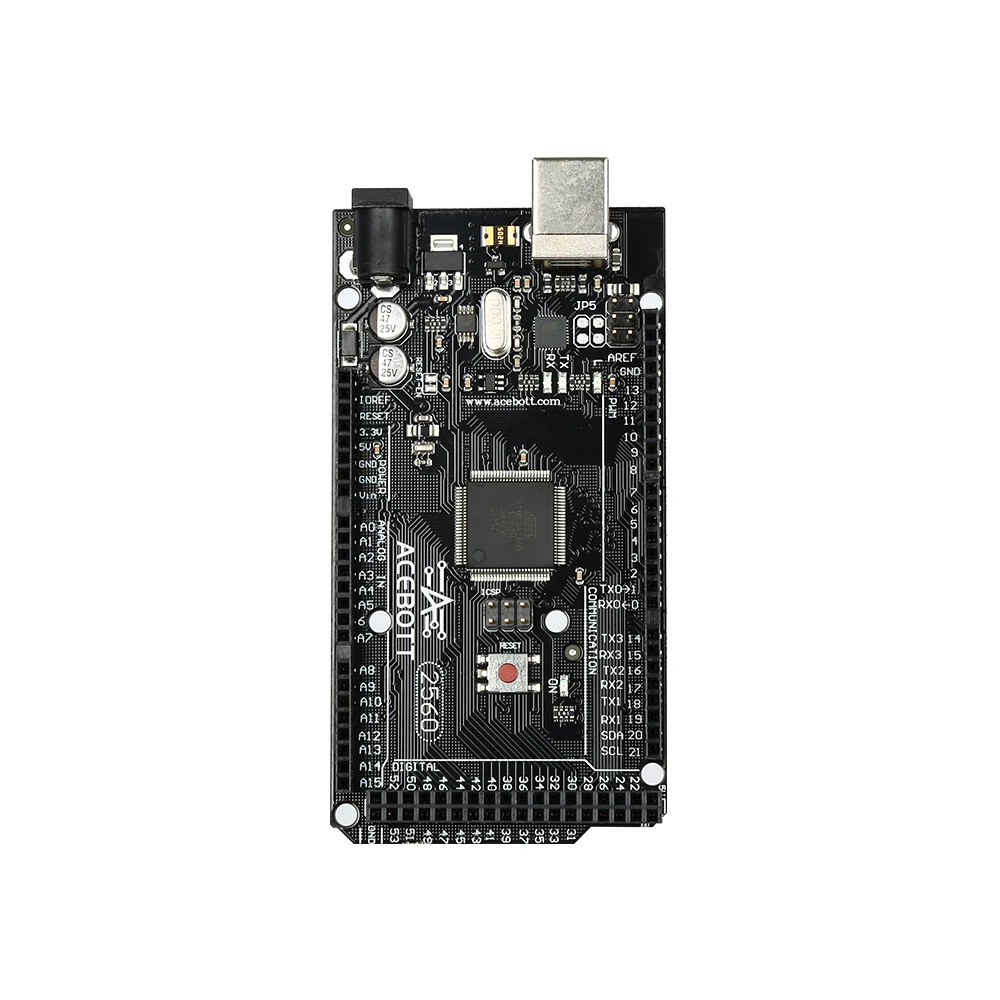 Фото Плата разработки ACEBOTT Mega 2560 R3 Atmega 2560, совместимая с Arduino Mega 2560 №5