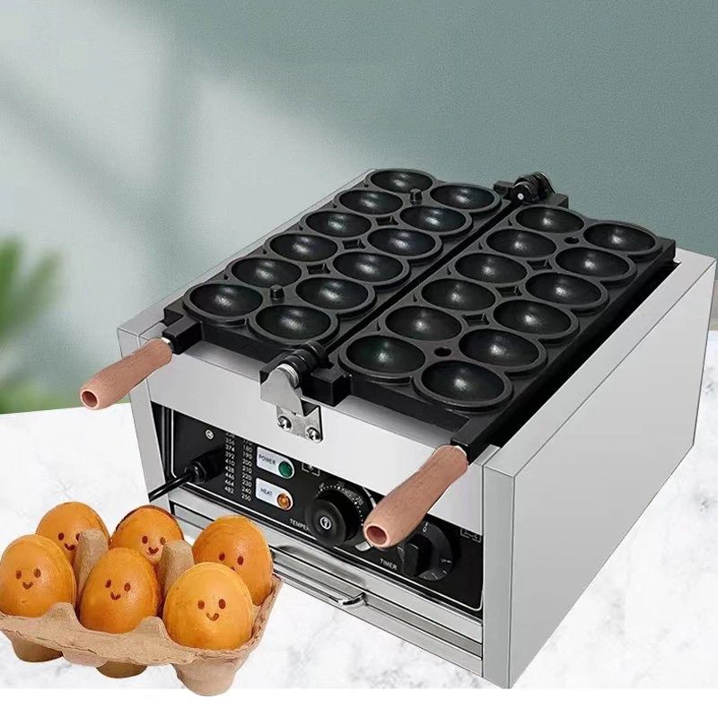 

Electric Waffle Machine 12 Holes Cooking Kitchen Biscuits Baking Business Gas Taiyaki Egg Cake Maker