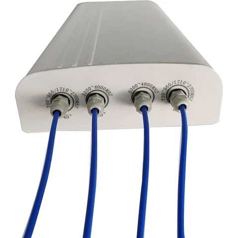 4x4 MIMO антенна направленная фотовспышка антенна 698-4000 МГц WiFi антенна для маршрутизатора Hotspot AT&T Verizon наружная водонепроницаемая