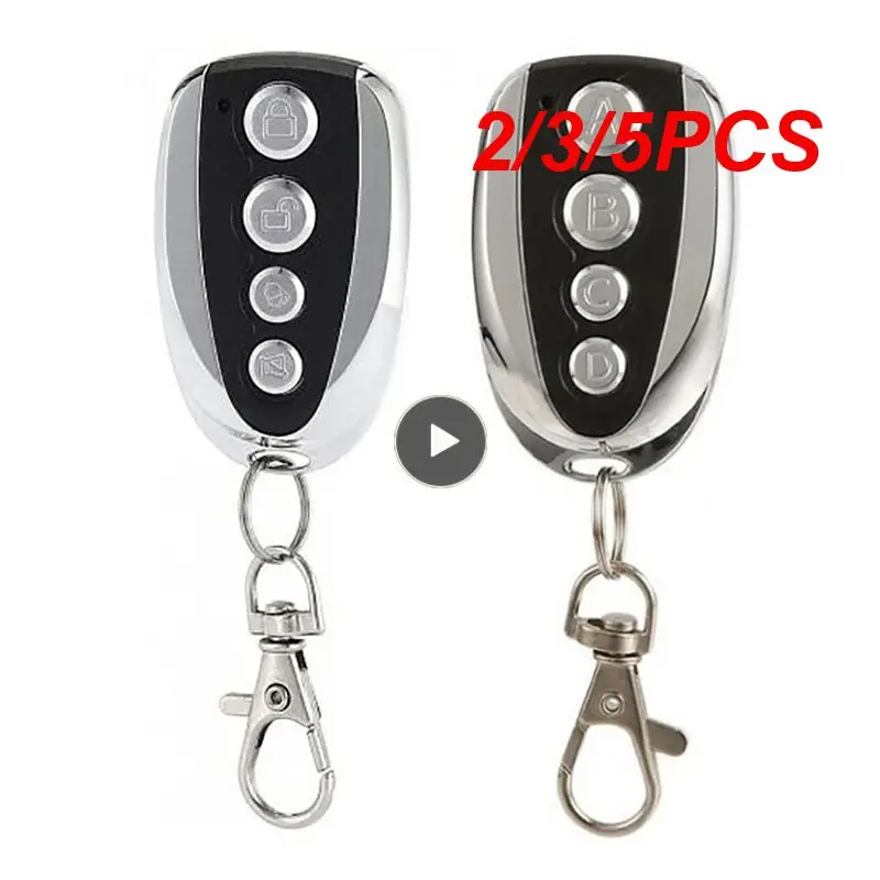 

5PCS Multi Frequency Duplicator IPX5 Copy Fixed & Rolling Code 433MHz Smart Garage Door Remote Control Commander Gate Opener Key