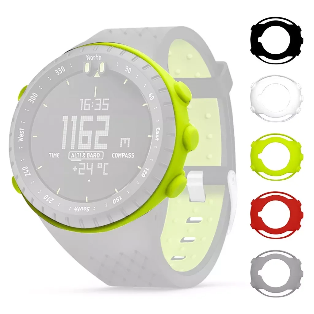 

Protection Case For SUUNTO CORE Watch Smart Watch Silicone Frame Soft Full Case Cover Replacement Film Shell Protector 19Aug