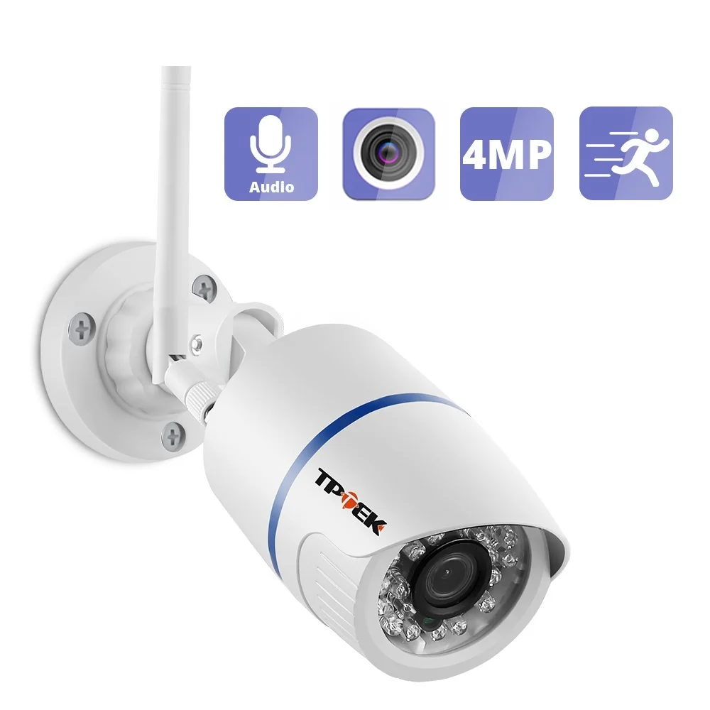 

IP-камера наружная беспроводная с поддержкой Wi-Fi, 4 МП, 1080P