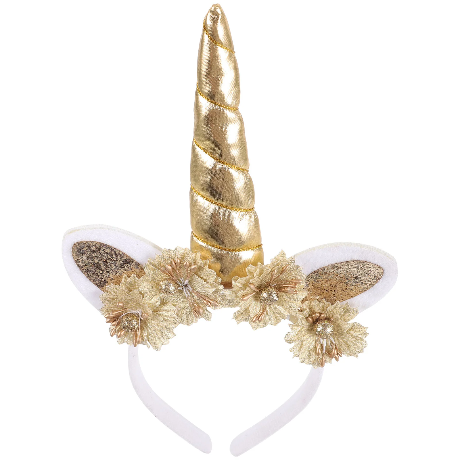 

Headwear Accessory Unicorn Headband Adult Headbands Horn Flower Girls Christmas