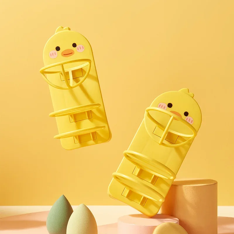 Милая Мультяшная Стойка Для Яиц Органайзер Макияжа Настенный Держатель