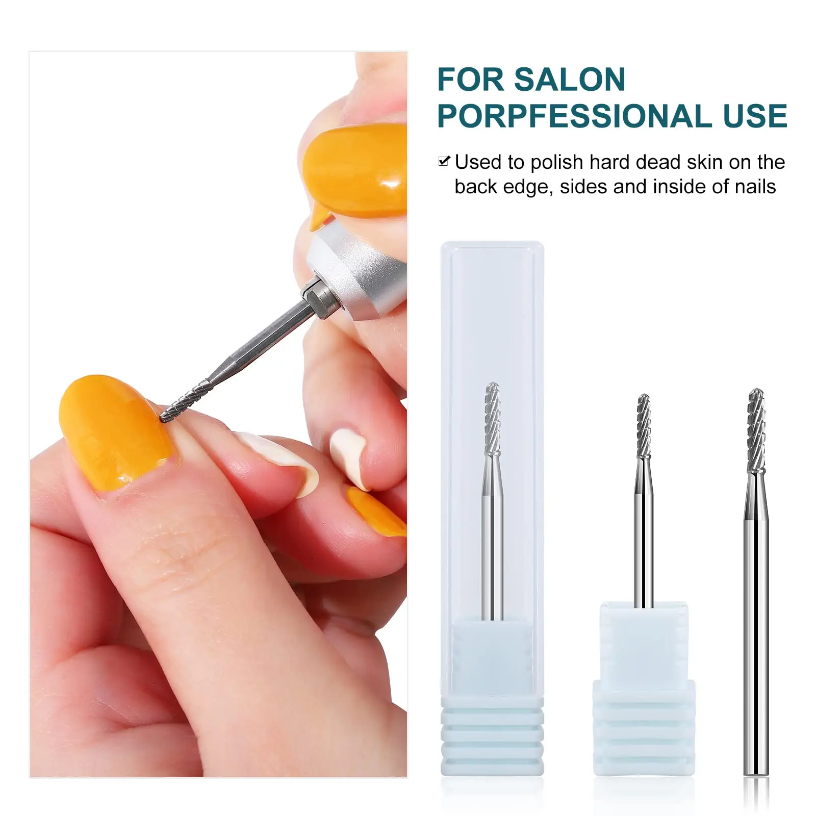 Карбидная Вольфрамовая фреза для ногтей полировка кутикулы искусственные