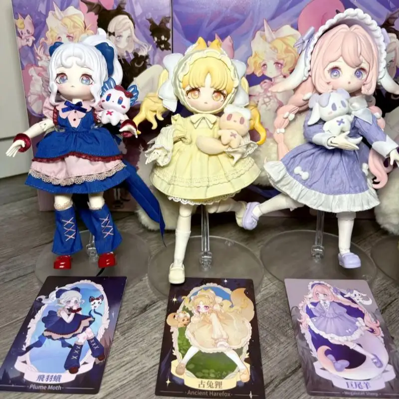 Фото Оригинальная серия «Luluelf Story», 1/12 Bjd, слепая коробка, кавайная аниме-фигурка, подвижная кукла, коллекция игрушек, фигурка, Рождественский подарок №2