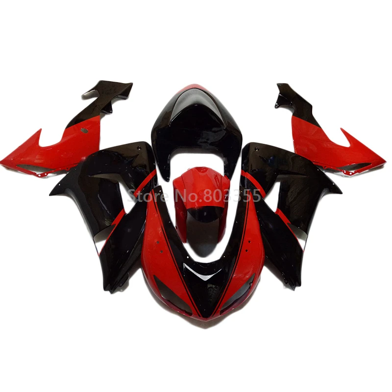 

+3 Gifts ZX10R 2006 2007 Kawasaki Red Black High Grade Superior Motorcycle Fairings zx10r 06 07 Injection fairing Kits FR89