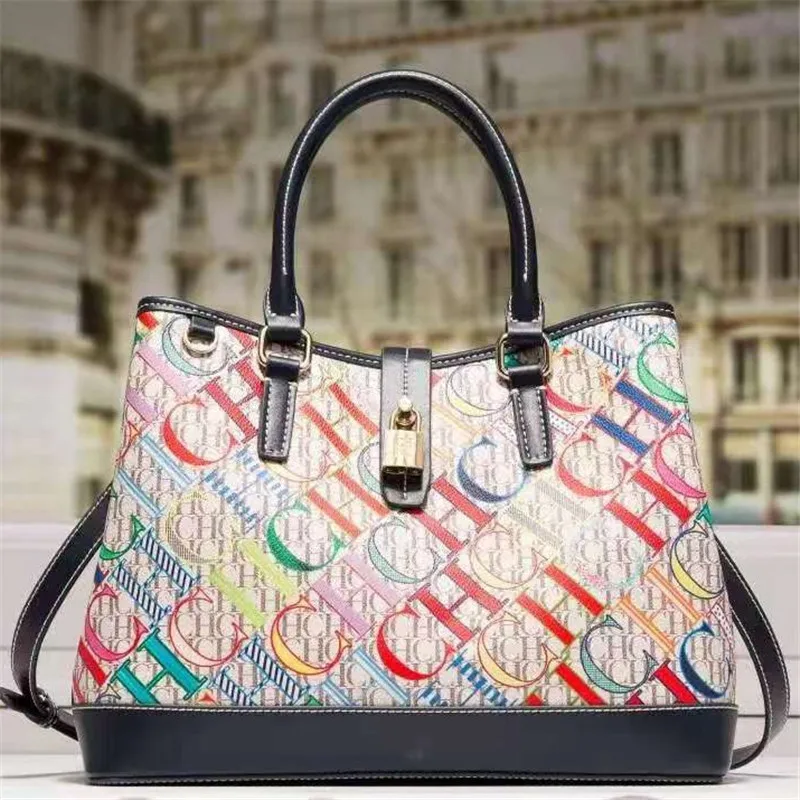 

Ch Brand Main Line Handbags Women Casual Shopping Totes Large Capacity High Quality Designer Embossed Jewelry Shoulder Bag Cc Gg