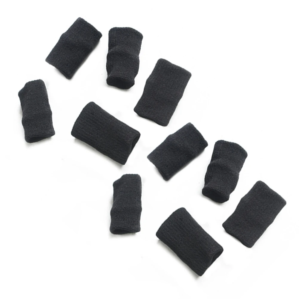 

Finger Guards Finger Sleeves Basketball Volleyball 10*Finger Protector 5*3cm