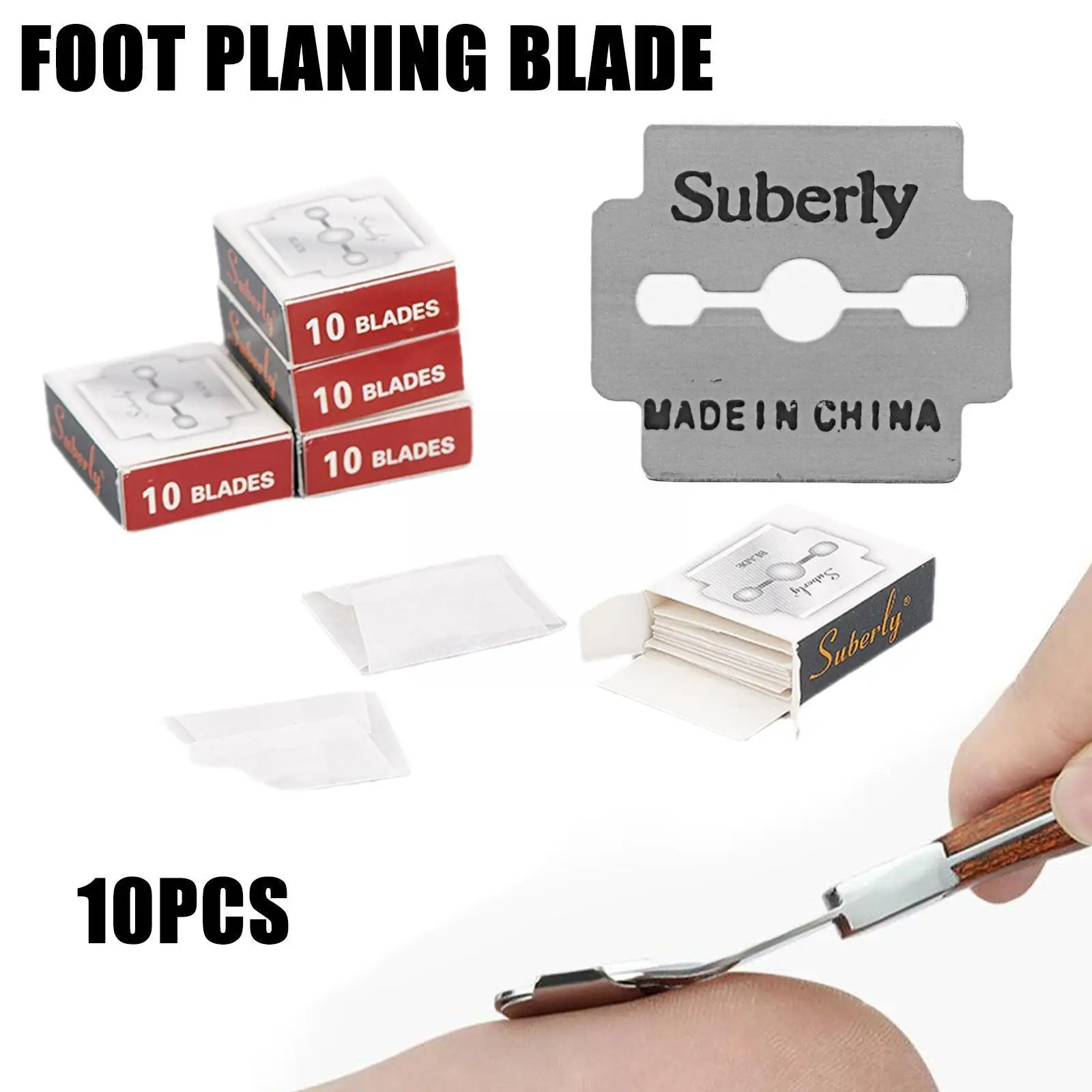 

Durable Foot Care Pedicure Machine Callus Razor Hard Razor Dead Tool Knife Foot Remover Skin Sharp Pedicure Corn O3A2