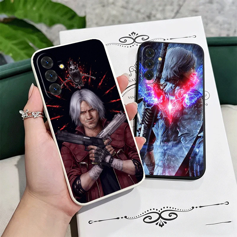 Фото Мягкий чехол для телефона D-Devil M-May Cry 5 для Samsung A17 A16 A15 A14 A13 A57 A56 A55 A54 A53 A37 A26 A25 A24 A23 A36 A35 A34 A33 Coup №1