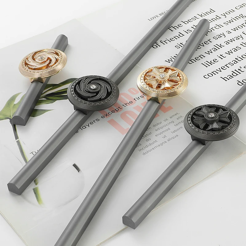 

Innovative Personality American Black Extended Cabinet Door Handle Gold Modern Simple Strip Drawer Wardrobe Cabinet Door Handle