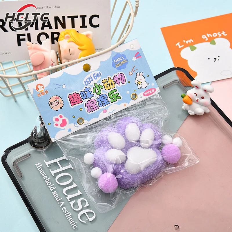 1 шт. украшение для дома игрушки сжимания кошачьей лапы кавайные милые