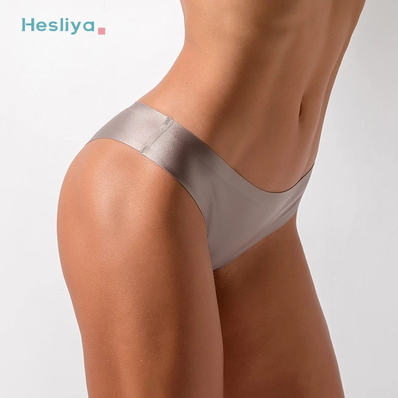 

Женское нижнее белье из ледяного шелка, бесшовное женское нижнее белье для йоги, сексуальные женские трусики Pure Desire, спортивные стринги, жен...