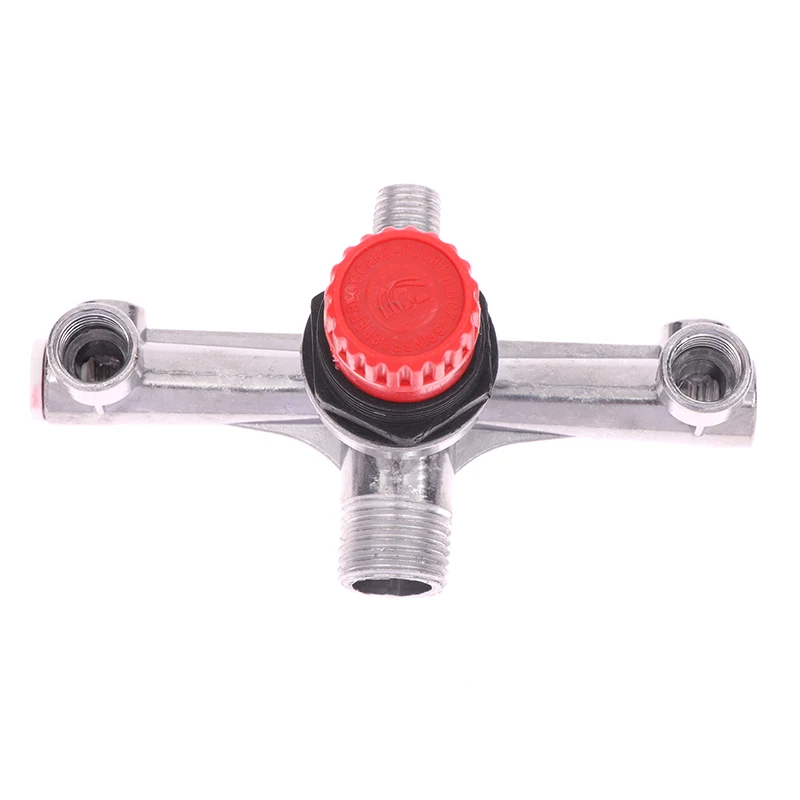 steruje zaworem regulatora sprężarki powietrza z podwójnym wylotem do części pneumatycznych Regulacja ciśnienia