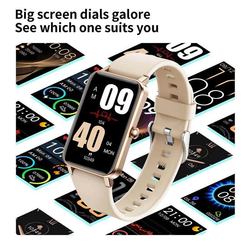 

ZX18 Smart Watch Men 1.57 Inch Touch Screen Fitness Tracker Bracelet IP68 Waterproof Sports Smartwatch Women For Android IOS