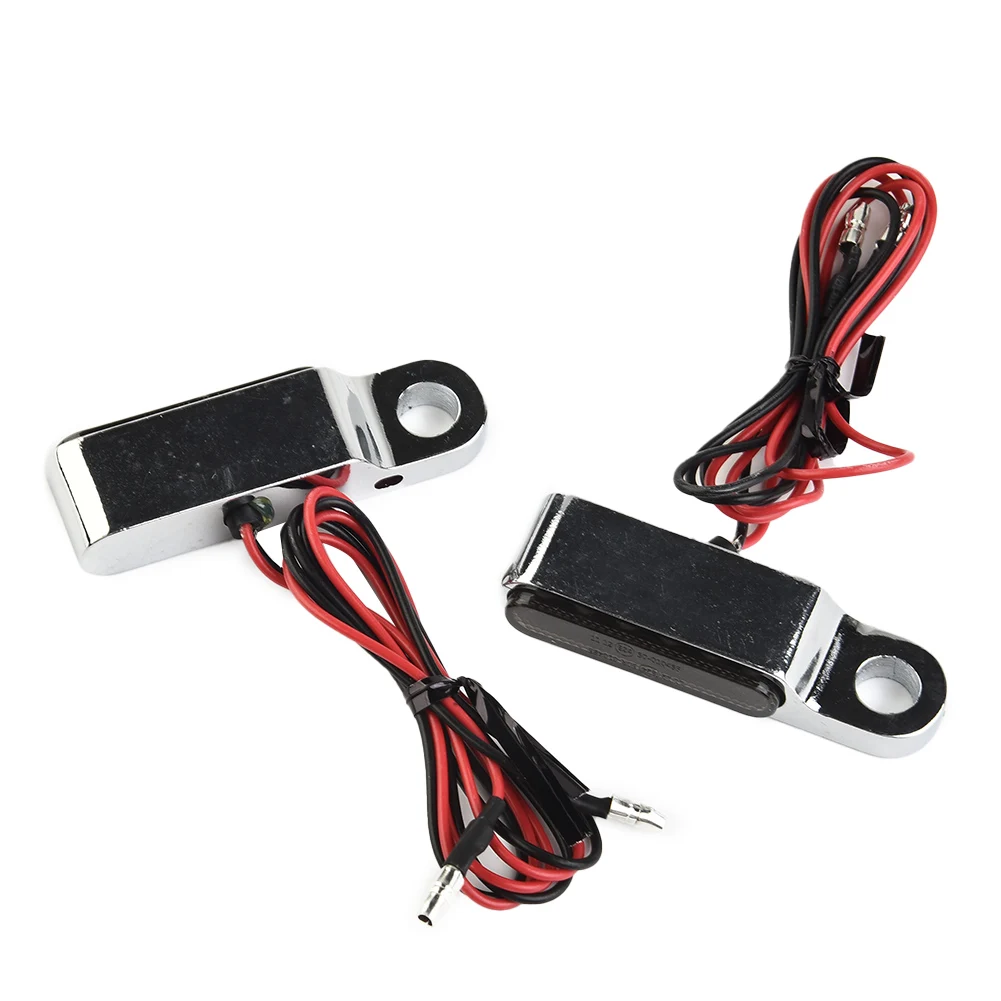 

2pcs Motorcycle 12V LED Mini Turn Signal Indicator Running Light For Harley DC 12V Front Left & Right Motorcycle Lighting Access