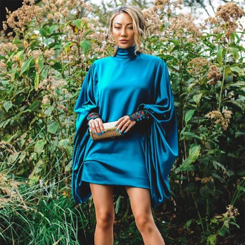 Beautyblue элегантные женские платья 2024 роскошное модное миди синее на пуговицах с