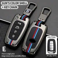 34 button car key case cover fob shell for kia sportage forte for hyundai solaris hb20 veloster sr ix35 car accessories