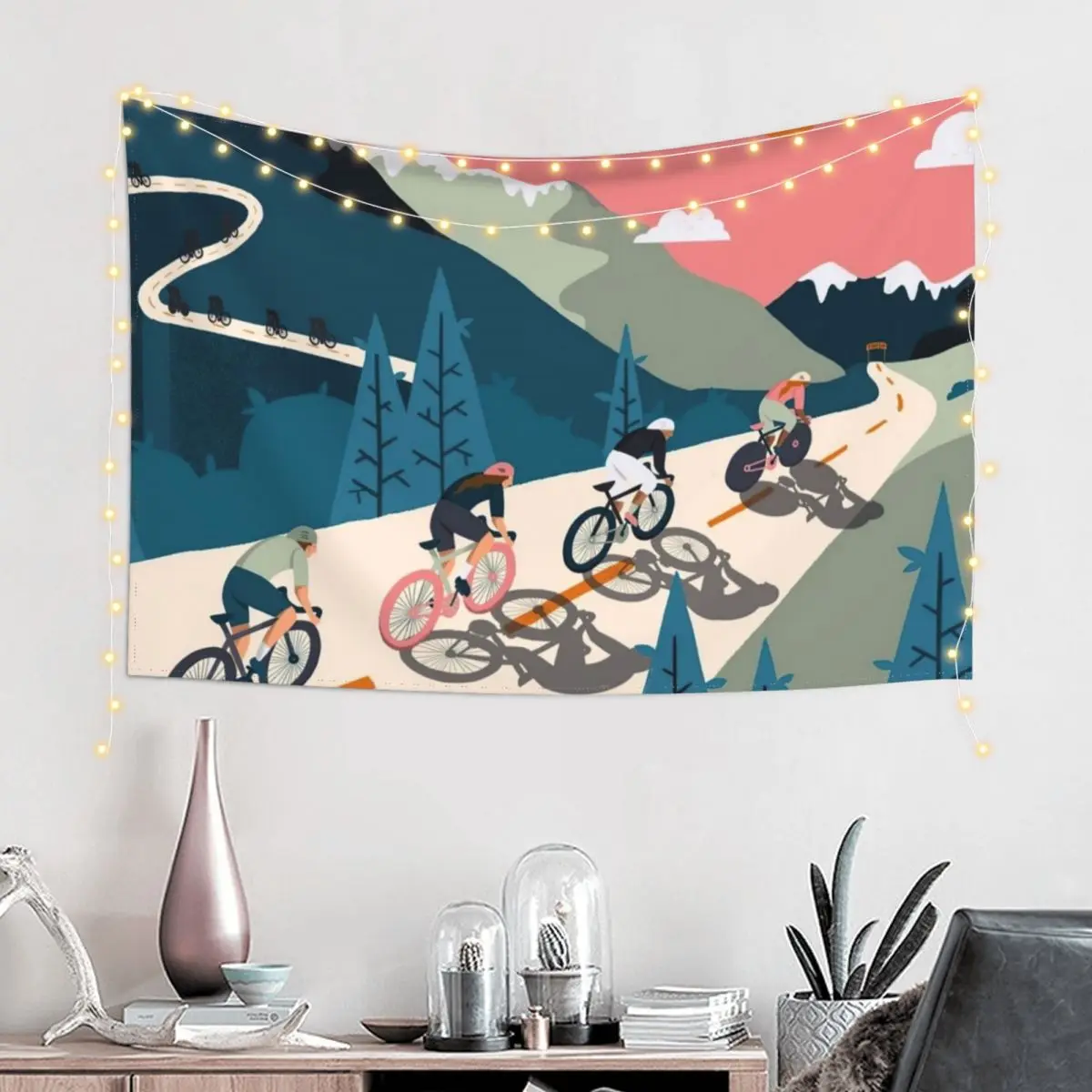 Цветочный Гобелен для комнатных растений декоративные настенные гобелены в