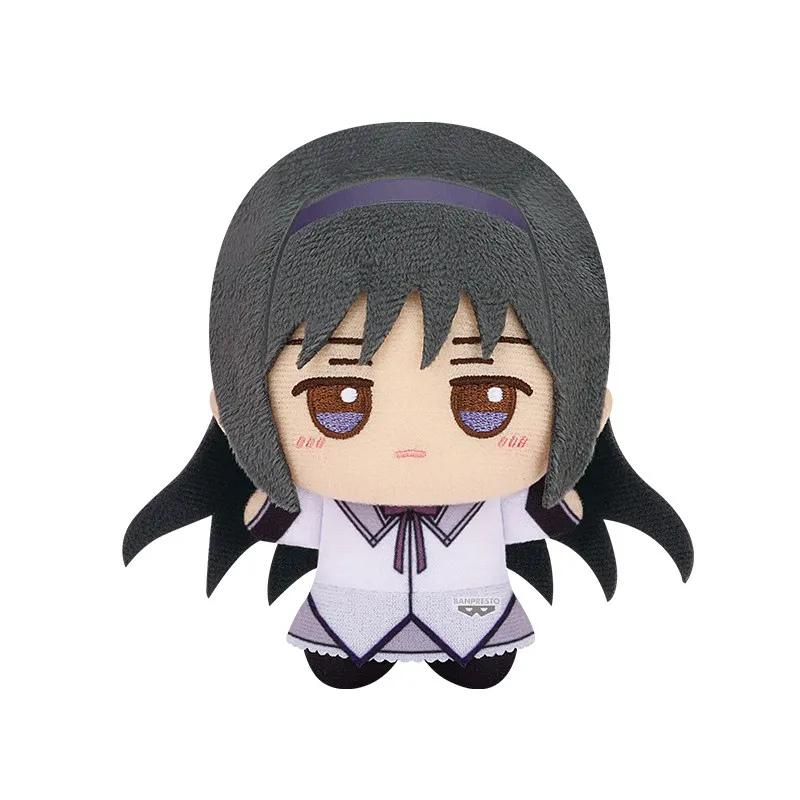 Фото Плюшевые брелоки Bandai Puella Magi Madoka Magica с персонажами из аниме, версия по мотивам фильма, коллекционные подвески для фанатов аниме, подарки, игрушки №2