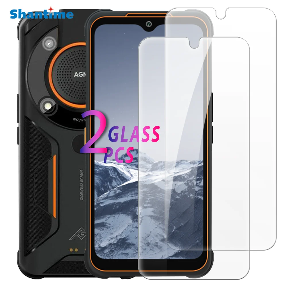 

(2 Pack) For AGM Glory SE AGM Glory Pro AGM G1 Pro AGM Glory AGM G1 Tempered Glass Protective Screen Protector Phone Cover Film