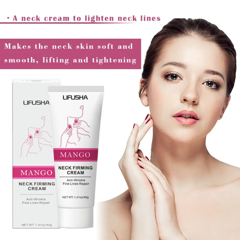 Крем LIFUSHA подтяжка кожи шеи глубоко увлажняет осветляет линии снимает сухость