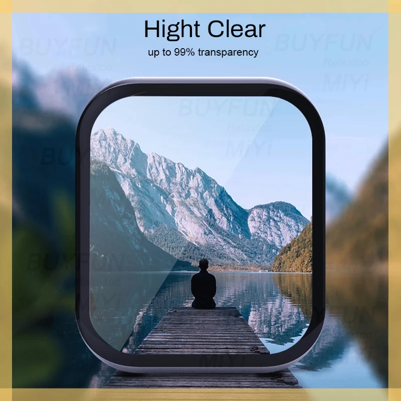 

9D Curved Soft Fiber Protective Glass For OPPO Watch 41MM 46MM Smartwatch Screen Protectors Film Cover Smart Accessories