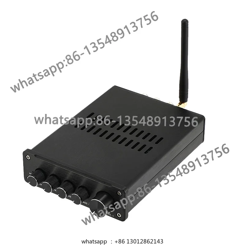 Фото Двухъядерный усилитель мощности D3S TPA3255 2.1 с высокой мощностью, цифровой HIFI-усилитель с декодированием QCC3084 Bluetooth 5.4 LDAC, прямые продажи от производителя №2