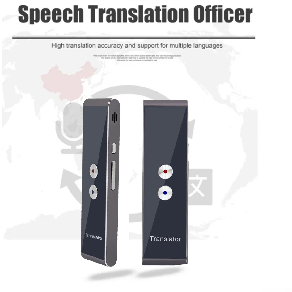 

T8+ Intelligent Instant Voice Translator 40+ Languages Voice Synchronization Translator Bluetooth Portable Translation Tool