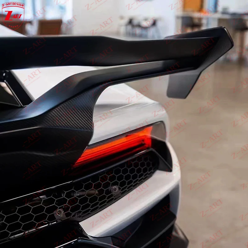 Заднее крыло из углеродного волокна для Lamboghini Huracan заднее LP580 LP610