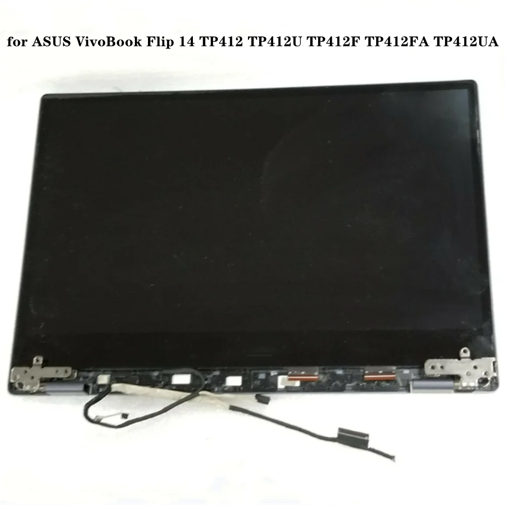 

14 Inch LCD Display for ASUS VivoBook Flip 14 TP412 TP412U TP412F TP412FA TP412UA Touch Screen Complete Assembly FHD 1920x1080