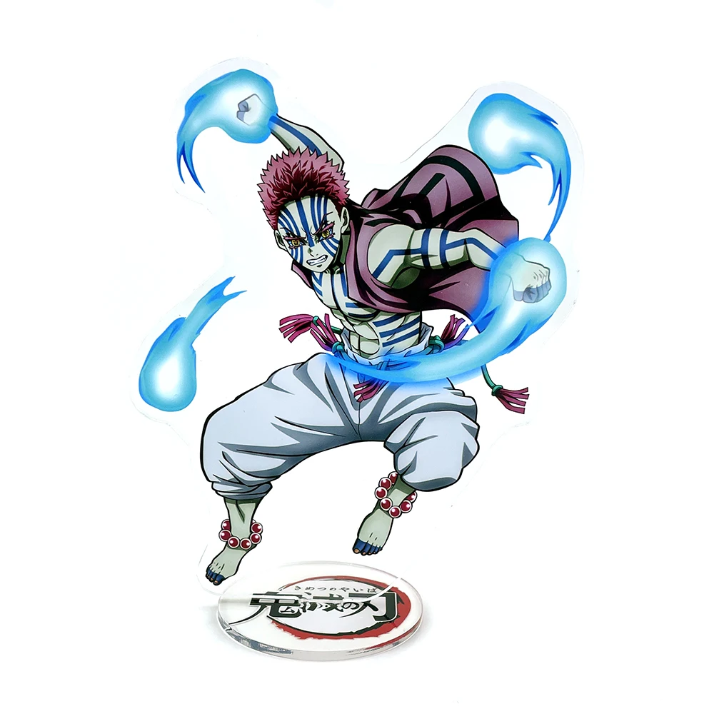 

Kimetsu no Yaiba Demon Slayer Akaza acrylic stand figure model plate holder cake topper anime