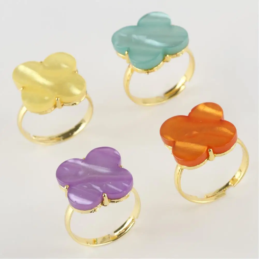 

Цветочное Фигурное полиэфирное кольцо 1 шт.