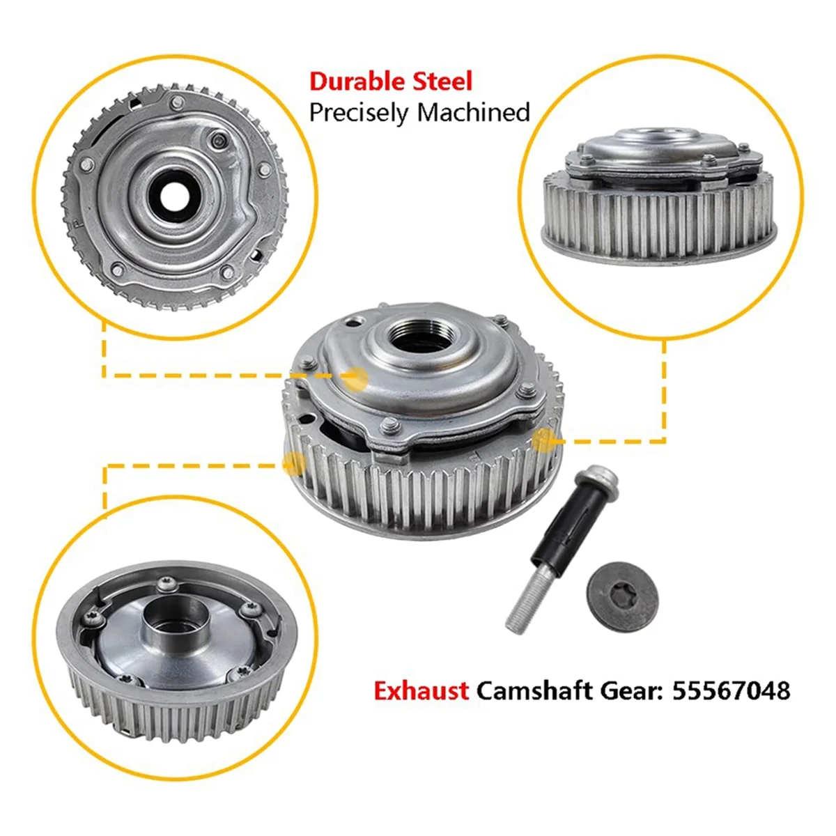 Распредвал двигателя для Chevrolet Aveo Sonic Cruze Pontiac Saturn 1.6L Opel Vauxhall Astra Zafira 55567048