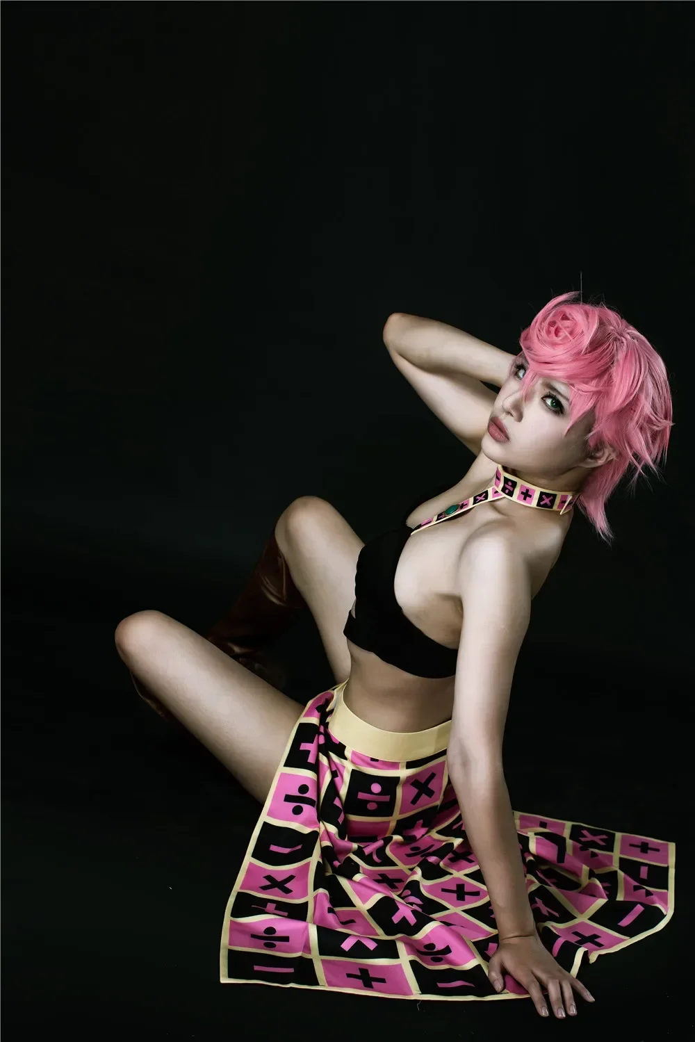 Невероятные приключения Джоджо над небесным Триш Уна карнавальный костюм на