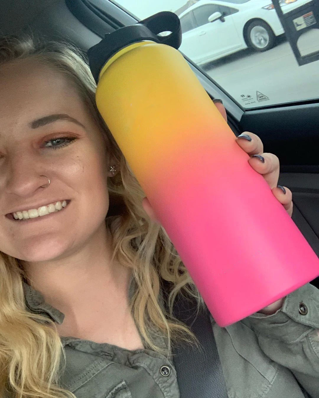 Гидравлическая бутылка для воды с бутылкой Спортивная напитков карабином из